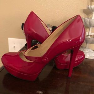 Jessica Simpson Red Patent Heels